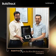 To the architects who push boundaries, we are thrilled to support your vision. Here is our team with Architect Sachin Bhistanawar in Jaysingpur, showcasing our latest WiFi Keypads.