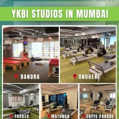 We have five convenient studios across Mumbai. Find your nearest location in Bandra, Andheri, Tardeo, Matunga, or Cuffe Parade and join our community.
