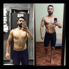 Mindset is everything. The photo on the left is where I started, and the one on the right is the result of years of discipline, sacrifice, and consistent hard work. This transformation is not just physical, it is proof that with the right mindset, you can redefine what you are capable of.