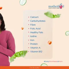 From calcium for bone health and folic acid for development to iron for energy and protein for growth, this list covers the key nutrients that are vital for a healthy mom and a thriving baby.
