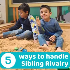 Sibling rivalry is a common challenge. I offer five ways to handle it, including encouraging teamwork and teaching conflict resolution skills.