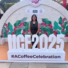 At the India International Coffee Festival 2025. Hosting consumer-facing festivals and brand activations requires high energy and an ability to connect with a broad audience.