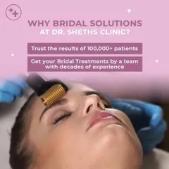 We offer specialized bridal solutions to ensure you shine on your big day. With decades of experience and the trust of over 100,000 patients, we can help you achieve your perfect bridal glow.