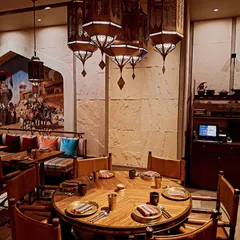 The ambiance at Loya, Taj Palace New Delhi, is simply breathtaking. The intricate lanterns and warm, earthy tones create a regal atmosphere that transports you to another era.