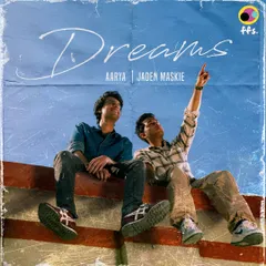 The artwork for 'Dreams', my collaboration with Aarya. This song explores the idea of dreams from a unique perspective, wrapped in an indie-pop soundscape we created together.