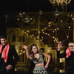 A fun performance featuring the bride, her brother, and her father. We love creating these unique family combinations that result in unforgettable, happy memories.