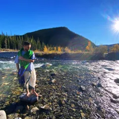Another moment by the Elbow River in Calgary. The beauty of the landscape is inspiring.