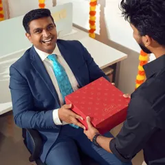 The perfect way to show appreciation to your team during the festive season. We help you bring smiles to the workplace with thoughtfully curated corporate Diwali gifts that make everyone feel valued.