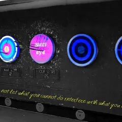 This is our classic bullseye target range. We find that focusing on hitting the center of the target is a great way to clear your mind and build concentration.