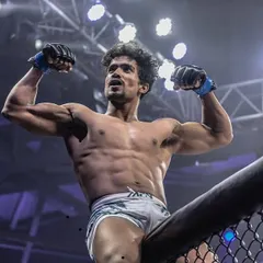 The result of the grind. A first-round knockout. This is what happens when preparation meets opportunity inside the cage. We train for the finish.
