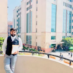 A moment outside Saket Court in New Delhi. I regularly practice in various district courts to ensure my clients have strong and consistent representation close to home.