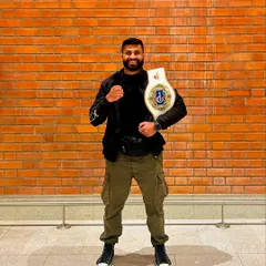 Fear is the fuel, discipline is the weapon. Proud to bring another championship belt home to Bangalore. This is for my team and my coaches.