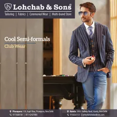 Explore cool semi-formals with our club wear range. This outfit shows how a pinstripe blazer and waistcoat can be paired with jeans for a smart-casual look that is both relaxed and put-together.