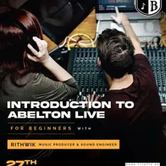 We offer workshops focused on specific software, like this "Introduction to Ableton Live" session. These are perfect for bedroom producers and musicians looking to start recording their own ideas.