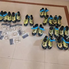 We received a generous donation of 13 pairs of canyoning shoes from Rich Carlson and Zion Outfitters, which we gifted to deserving local guides in North East India.