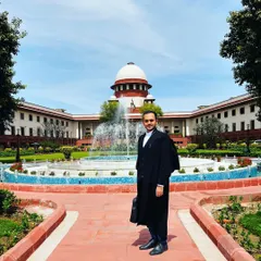 This is me at the Supreme Court of India. I handle cases at the highest levels of the judicial system, bringing extensive experience to every matter I take on, from trial courts to the apex court.