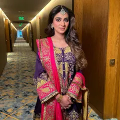 Glowing and gorgeous for the festivities. This Karwachauth look features a defined eye and a flawless base, perfect for a special celebration.