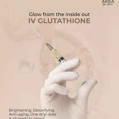 This is the core of our glow treatment. A single drip delivers a powerful combination of brightening, detoxifying, and anti-aging benefits directly into your system for maximum absorption and effectiveness.