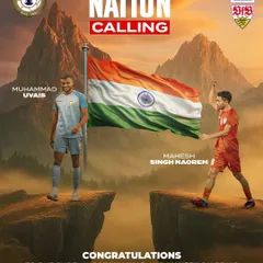 The ultimate goal. We are immensely proud of our Sudevans, Muhammad Uvais and Mahesh Singh Naorem, on their selection for the India National Football Team. This is the pathway we promise, from our academy to representing the nation. Jai Hind!