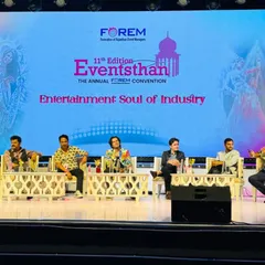 It was great to switch roles at Eventsthan, from performer to speaker. I sat on a panel discussing "Entertainment: Soul of Industry," sharing my journey with fellow professionals.