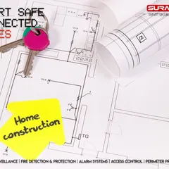 Handing over the keys to a new home is a major milestone. We ensure your new construction project is secure from day one by integrating a complete security and automation plan into the initial building phase.