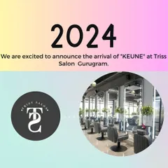 An image of our clean and modern salon interior, used to announce our partnership with Keune hair products. I am committed to using high-quality, professional brands in all my services.