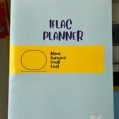 The IFLAC Planner, a tool we provide to help students organize their learning, track their progress, and stay motivated throughout their course.