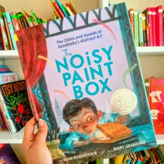 "The Noisy Paint Box" tells the story of Kandinsky, who heard music in colors. This book is a beautiful reminder that it's okay to experience the world differently and that creativity often begins where rules end. We choose books like this to celebrate neurodiversity and unique minds.