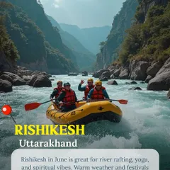 Feel the rush of the Ganges with our Rishikesh river rafting expeditions. It's the perfect mix of adrenaline, teamwork, and epic scenery. We provide all the gear and guides, you just bring the energy.