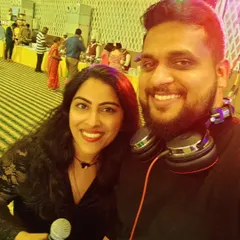Teaming up with the DJ is crucial for a great party. This behind-the-scenes shot shows the great rapport I build with other vendors to ensure your event is a success.