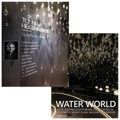 The 'Shringar Rasa' water installation by Michael Foley at the Jaquar HQ. We collaborated with artists to create immersive experiences that elevate the corporate environment.