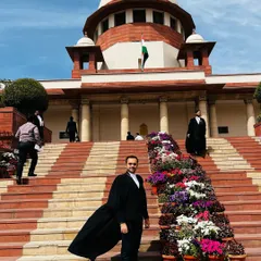 Another day at the Supreme Court. The grandeur of the institution is a constant reminder of the responsibility we carry as advocates.