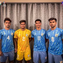 All set in India colours. Our boys looking sharp in the national team kit before the AFC Futsal Asian Cup Qualifiers.