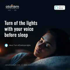 End your day peacefully with voice-controlled lighting. A simple command like "Alexa, turn off bedroom lights" allows you to drift off to sleep without getting out of bed.