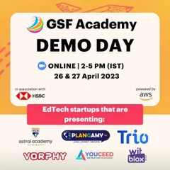 We were proud to be one of the EdTech startups presenting at the GSF Academy Demo Day, pitching to marquee investors from India and Southeast Asia.