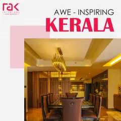 Awe-inspiring Kerala! This image highlights a luxurious dining space, representing our commitment to enhancing homes across the state with perfection and style.