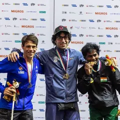 It’s an incredible honor to represent India and bring home medals from the IFSC World Championships. This bronze medal from Bern, Switzerland, is a reminder of what's possible with dedication, and I bring that same passion to my coaching every day.