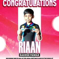 From practice to podium. We are incredibly proud of our student Riaan for his amazing performance at the Somaiya Roller Skating Championship. This is what dedication and consistent training can achieve.