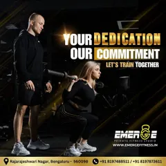 Your dedication is matched by our commitment. We believe in training together to achieve greatness. This image captures the partnership between a client and a trainer, working as a team to crush fitness goals with personalized attention and support.