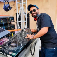 A look at my office. I rely on top-tier Pioneer DJ equipment to mix tracks and create a seamless flow of music for any event.