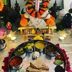 A beautiful 'naivedya' offering for Ganpati Bappa from one of our customers. We are so grateful when you choose our food to be a part of your most sacred traditions and festive prayers.