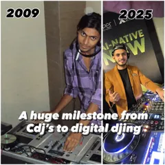 It's been a long journey from spinning on CDJs in 2009 to fully digital DJing today. This shows my evolution as an artist, a journey fueled by passion and a drive to constantly learn and innovate my sound.