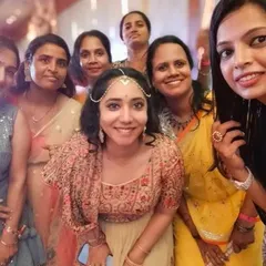 A happy selfie with some of the amazing guests at a family-friendly Dandiya event. Connecting with the crowd and seeing them have a great time is the best part of my job as a festival DJ.