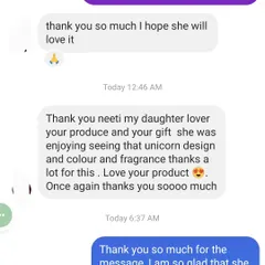 A duplicate of the previous heartwarming review. I love making products that are loved by both parents and kids.