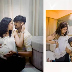 From two hearts to three, our love story grows. These candid moments from a maternity shoot beautifully document the journey to becoming parents.