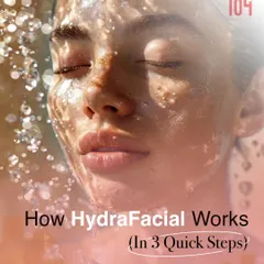Here's a simple breakdown of how the HydraFacial works its magic in three quick steps. We start with cleansing and exfoliation, move to vacuum extraction, and finish by infusing your skin with hydrating serums.