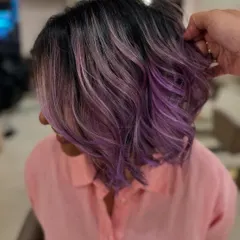 Fresh lilac love. This beautiful pastel purple is a dream. This is a bleach color, perfect for a soft, fantasy look. (No filter)