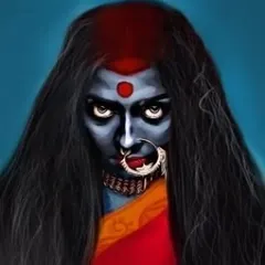 A digital portrait of the fierce and powerful Goddess Kali. I focused on her intense eyes and traditional appearance to capture her formidable presence. This is my tribute to her divine strength.