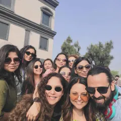 The Zingara Tribe in full force after a day of exploration. The community and friendships formed on our wellness getaways are at the heart of everything we do.