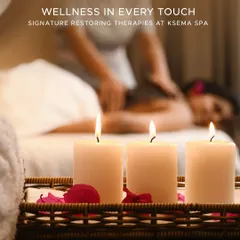 Experience wellness in every touch. At Ksema Spa, our signature therapies, like this restorative back massage, use natural elements and expert techniques to melt away stress and renew your spirit.